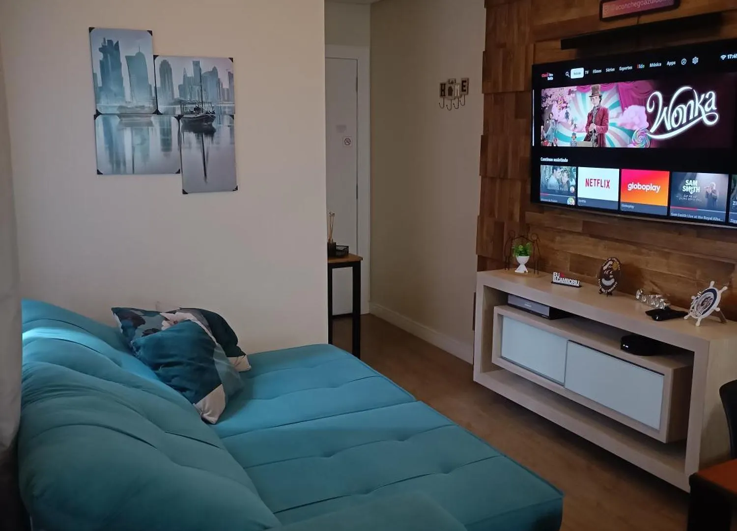 Apartmán Aconchego Azul Do Mar Balneário Camboriú